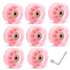Sequin pink non-flashing wheel 8 + wrench