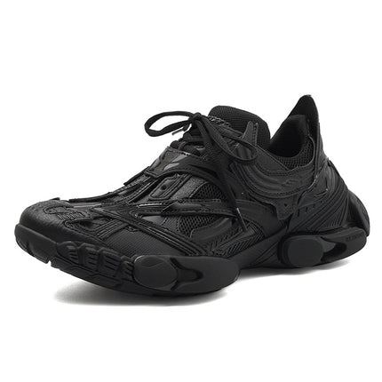 2026 Autumn New Arrivals Paris-Style Fashion Casual Sneakers Trendy Versatile Thick-Soled Height-Increasing Dad Shoes