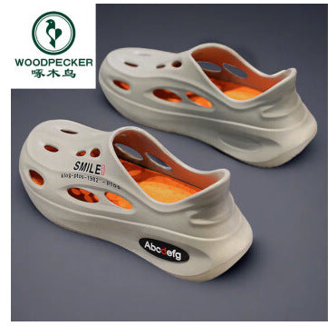 2023 New Cross-Border Velvet Cotton Slippers Winter Baotou Thick-Soled Couple Cotton Slippers Men's Korean Style Slippers Wear-Resistant Cotton Shoes