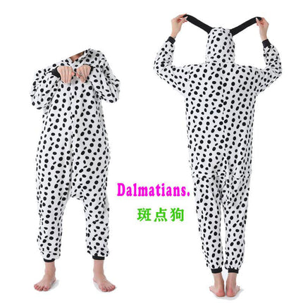 Cross-Border Cartoon One-Piece Flannel Pajamas, Animal Children's Parent-Child Performance Costumes, Dinosaur, Pegasus and Unicorn
