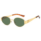 Gold framed dark green film / Uv protection