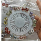 Single diamond mixed color 20 pieces