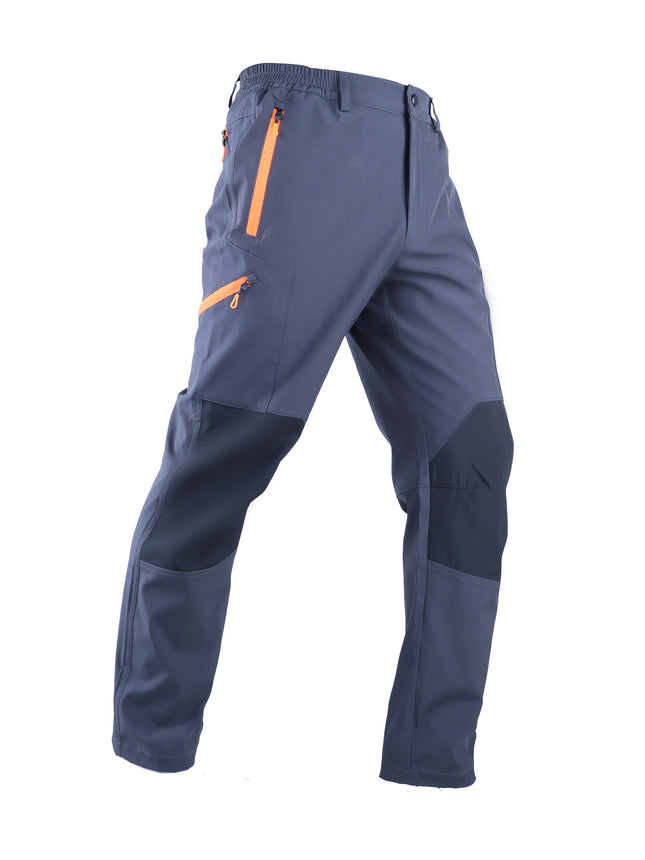 European and American Cross-border Four Seasons Men's and Women's Outdoor Mountaineering Pants Knee-pads Windproof Soft Shell Pants Scratch-resistant Wear-resistant Outdoor Rushover Pants