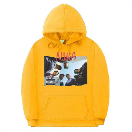 [Cross-border European Code] Gangsta Rap n. W.A NWA Hip Hop Music hoodie