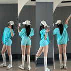 Water ice blue (shorts) / S