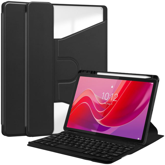 For small new pad2024 11 inch Bluetooth keyboard leather case Lenovo Tab M11 acrylic case with pen slot
