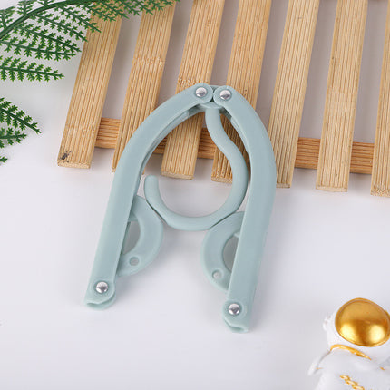Folding hanger multi-functional drying rack non-slip outdoor travel portable hanger travel home magic clothes wholesale