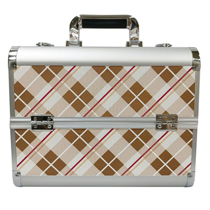 2023 new spot wholesale casual cosmetic case pvc manicure case two-layer large capacity portable cosmetic case
