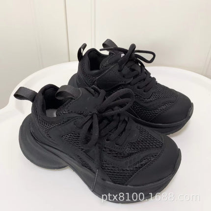 2024 foreign trade explosions Paris nail book father shoes children's shoes mesh children's sneaker girls' shoes dirty shoes