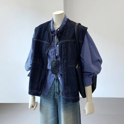 Autumn Complete Outfit for Women, New Products, New Products, Vests, Shirts, Jeans, Three-Piece Suits
