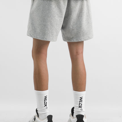 New Summer American Loose Casual Solid Color Grey Five-point Pants Men's Sports Shorts Over-the-knee Basketball Pants for Men