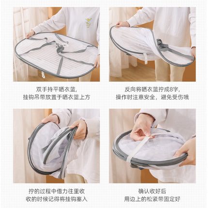 Drying Net Dry Goods Artifact Fly-proof Cage Foldable Balcony Dry Goods Net Home Drying Fish Drying Vegetable Net