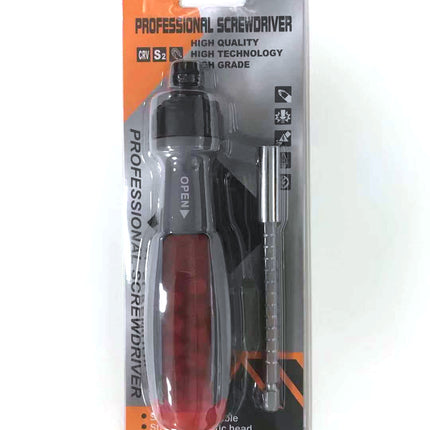 10-in-1 Ratchet Screwdriver Set Cross Plum Blossom Special-shaped Multi-function Multi-angle Screwdriver Repair Tool