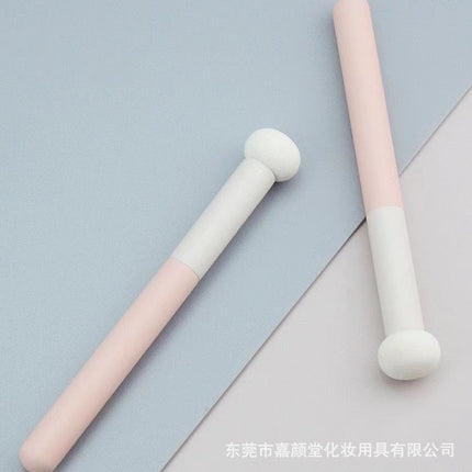 Factory direct small steamed buns concealer brush sponge head round concealer blush print blotter makeup brush