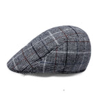 BLUE WHITE CHECK / One size fits all, suitable for head circumference 56-58cm