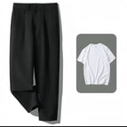 Black and white t-shirt + trousers / S