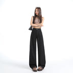 Light luxury black trousers / XS