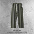 Straight pants-dark gray / S