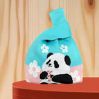 Spliced blue bamboo bear