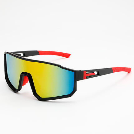 New Large-Frame Cycling Glasses, Outdoor Sports, Colorful Windproof Sunglasses, Mountaineering Goggles, Ski Goggles, Sunglasses