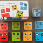 Iron box face-changing rubik's cube 3cm