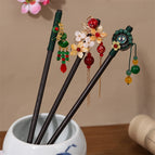 Three-piece set [Wanbi Opera Butterfly Dance Danqing Hairpin]]