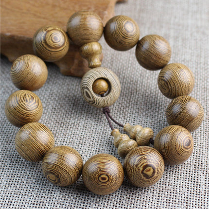 Factory wholesale Wen play wooden beads bracelet 108 beads for men and women lovers jewelry gift chicken wings wooden bracelet