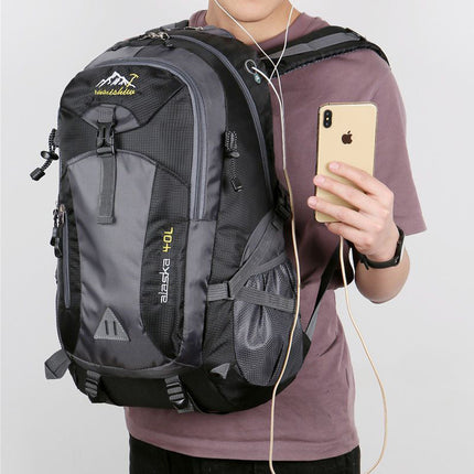 New Outdoor Mountaineering Bag for Men and Women Large Capacity Travel Backpack Camping Hiking Waterproof Sports Backpack