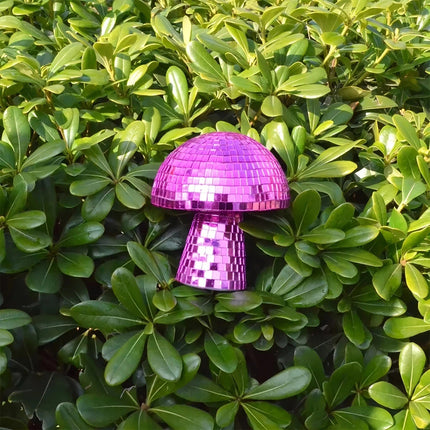 Mushroom Disco Ball Mushroom Disco Ball mirror reflective Mushroom ornaments cross-border new product