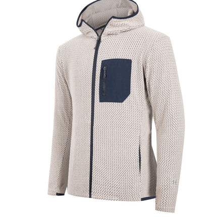 Stars with the same quality men's women's clothing 2025 spring new sports leisure middle layer hooded jacket