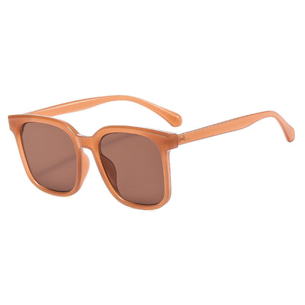 New Fashionable Sunglasses for Women, Beach Sun Protection and Uv Protection Sunglasses 2025 Douyin Best-Selling Couple Sunglasses