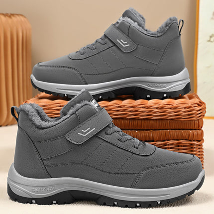 Cotton Shoes 2026 Winter New Model Elderly Hiking Sole Dad Shoes Wholesale Dropshipping Cotton Boots Cross-Border Casual Snow Boots