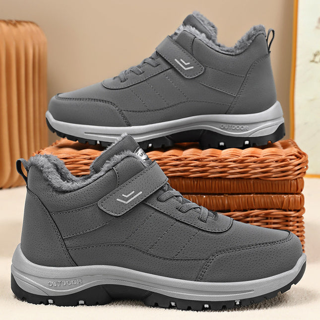 Cotton Shoes 2026 Winter New Model Elderly Hiking Sole Dad Shoes Wholesale Dropshipping Cotton Boots Cross-Border Casual Snow Boots