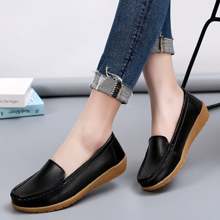 Flat Non-Slip Comfortable Everyday Mom Shoes, Loafers, Slip-On Shoes, Wedge Cross-Border Women's Shoes