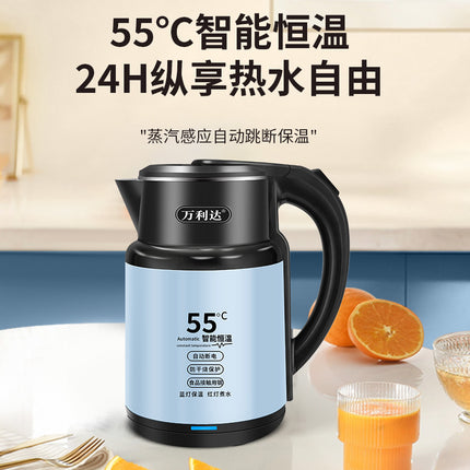 Electric Kettle Wholesale: Wanda Li Household Stainless Steel Kettle with Smart Insulation and Constant Temperature Electric Kettle
