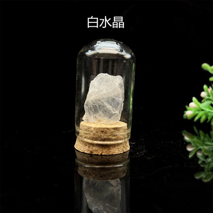 Natural Crystal Ore Specimen Ornaments Crystal Raw Stone Agate Rock Children's Science Teaching Mineral Crystal Wholesale