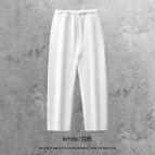 Straight pants-white / S