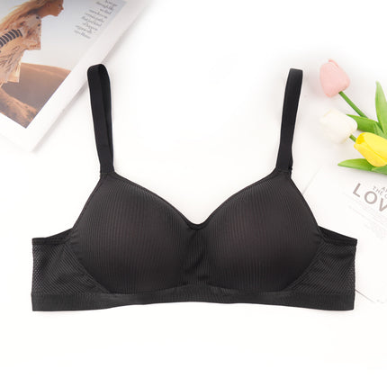 Shantou Factory in stock Women's Bra Lightweight Breathable Comfortable Traceless Underwear Push-up Bra