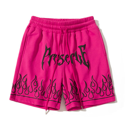 American Street Style Casual Shorts for Men, New Summer Trendy Brand, Loose Sports Pants for Teenagers, Sports Casual Pants