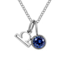 September blue sky libra / Steel color