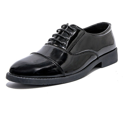 Men's Casual Leather Shoes Business Dress Leather Shoes Men's Shoes Casual British Fashion Korean Breathable Men's Groom Wedding Shoes