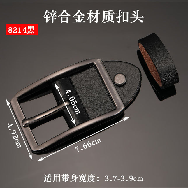 Men's Belt Buckle Pin Buckle Belt Buckle Head Waist Trousers Buckle Pin Buckle Belt Belt Buckle Accessories