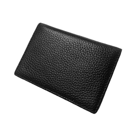 in stock Japanese classic high-rise leather business card bag head layer cowhide business large capacity Japanese business card bag wholesale