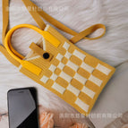 Yellow = vertical plaid - upgraded buttons