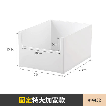 Bathroom Cabinet Layered Partition Shelf Storage Basket Punch-free Telescopic Rod Storage Shelf Lower Sink Artifact