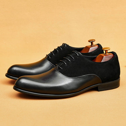 [vip for] British men's leather shoes leather leather processing business shoes formal shoes retro men's shoes
