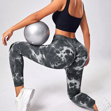 American Style Sports Style Yoga Pants Nine Points Women's Hip Yoga Pants Women's Yoga Pants Peach Hip Seamless Fitness Pants