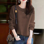 Brown/no velvet/no heat transfer / S