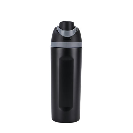 Amazon Fruit Cup 304 Stainless Steel Insulated Cup High-Looking Creative Straw Cup Outdoor Portable Water Cup