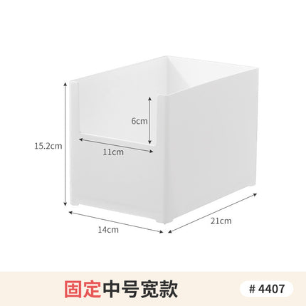 Multifunctional Household Kitchen Cabinet Storage Box Sundries Snack Storage Box Right Angle Storage Basket Cosmetics Storage Box